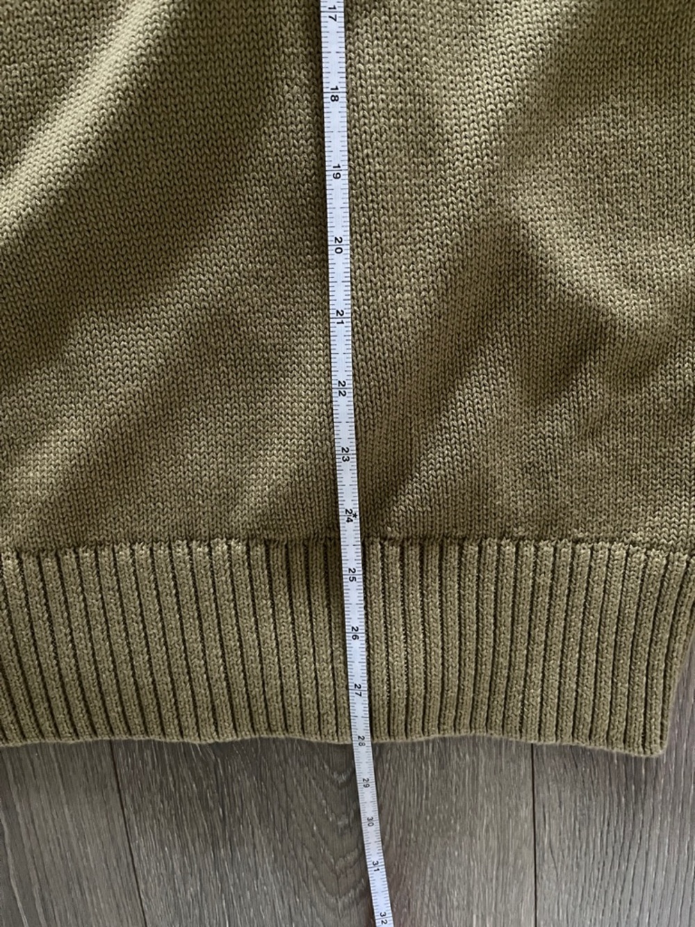 NWT Quince Organic Cotton Crewneck Sweater in Herb Green Size 3X - Picture 13 of 13